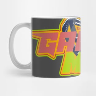 Gaming Mom funny logo badge headphones Mug